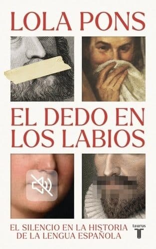 Cubierta de «El dedo en los labios»