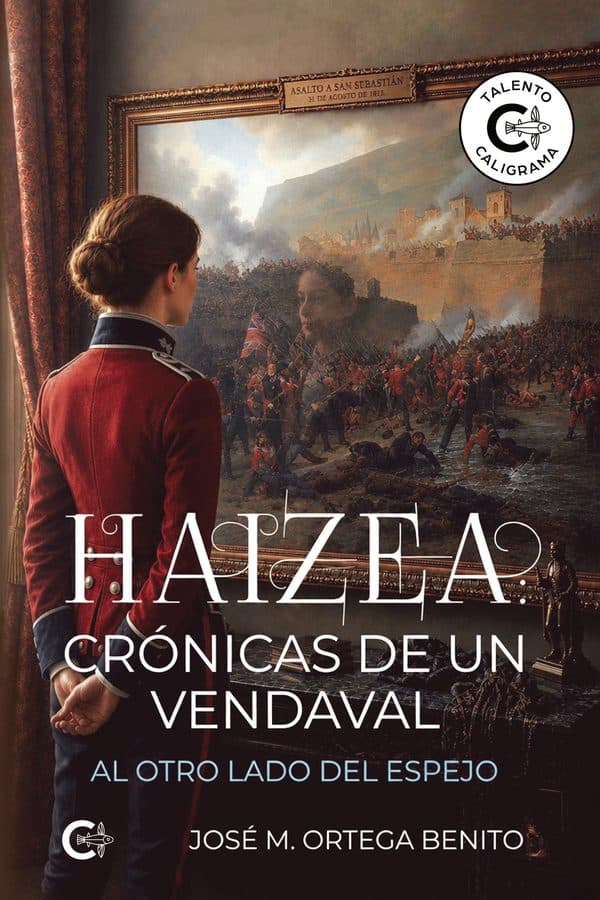 Cubierta de «Haizea: crónicas de un vendaval. Al otro lado del espejo»
