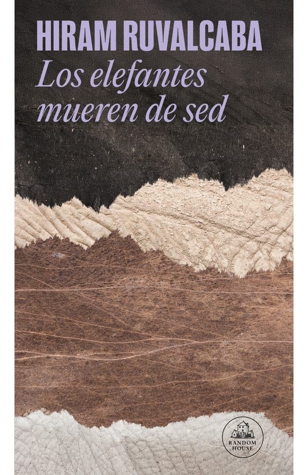 Cubierta de «Los elefantes mueren de sed»